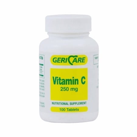 Geri-Care Vitamin C Supplement Ascorbic Acid 250 mg Strength Tablet, 100PK 831-01-GCP